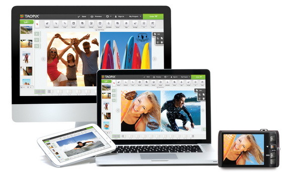 Taopix представила онлайн-сервис для создания фотоальбомов и фотосувениров 