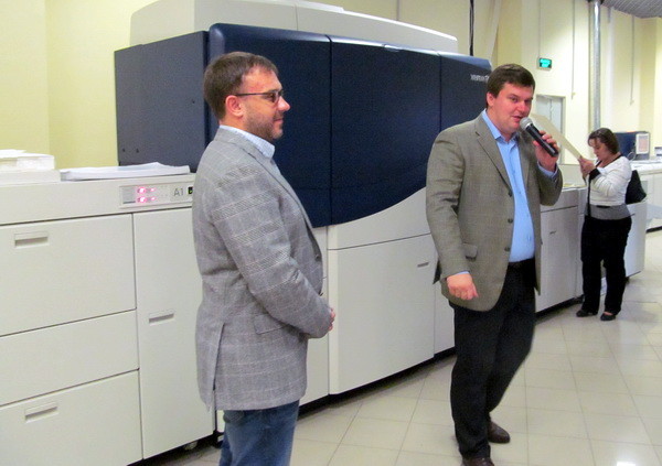  в московской типографии «Футурис» отраслевой прессе и полиграфистам была представлена новая машина – Xerox iGen 150