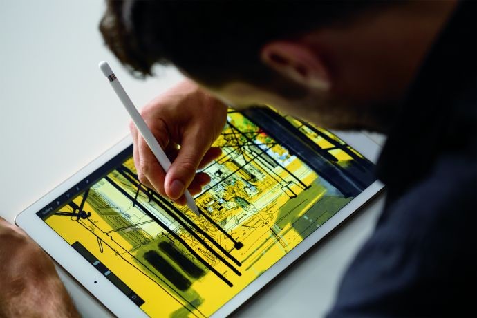 iPad Pro со стилусом Pencil