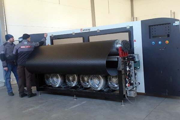 Система печати по гофрокартону Hanway HighJet 2500B запущена на производственной площадке «Топ-Продукт» (г. Раменское, МО)