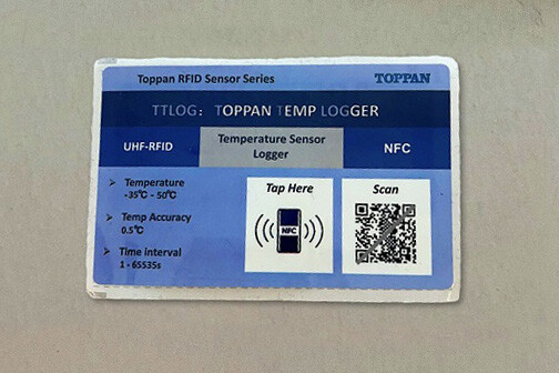 Toppan разработала логгер-этикетку для транспортировки товаров на дальние расстояния