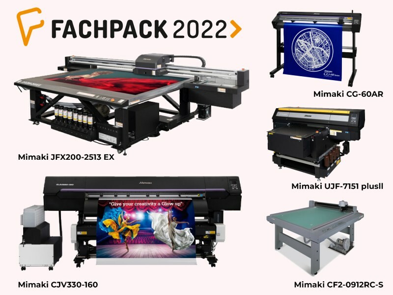 На выставке Fachpack в Нюрнберге Mimaki представит упаковочные решения в рамках концепции Design-Print-Cut on Demand