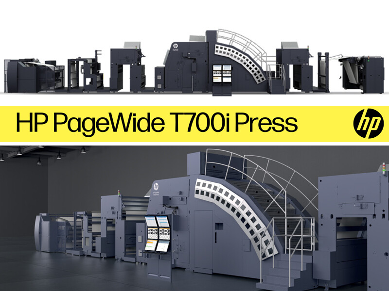 Новая HP PageWide T700i для бумажной упаковки