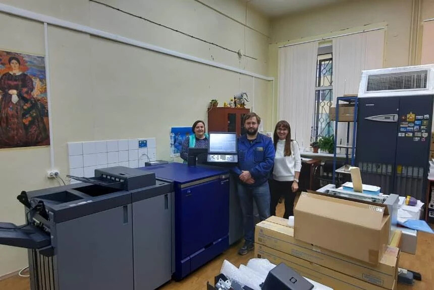 Цифровая печатная система инсталлирована ТЕРРА ПРИНТ в Дубне